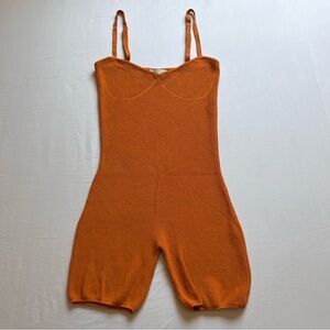 ALOHAS Orange Jumpsuit